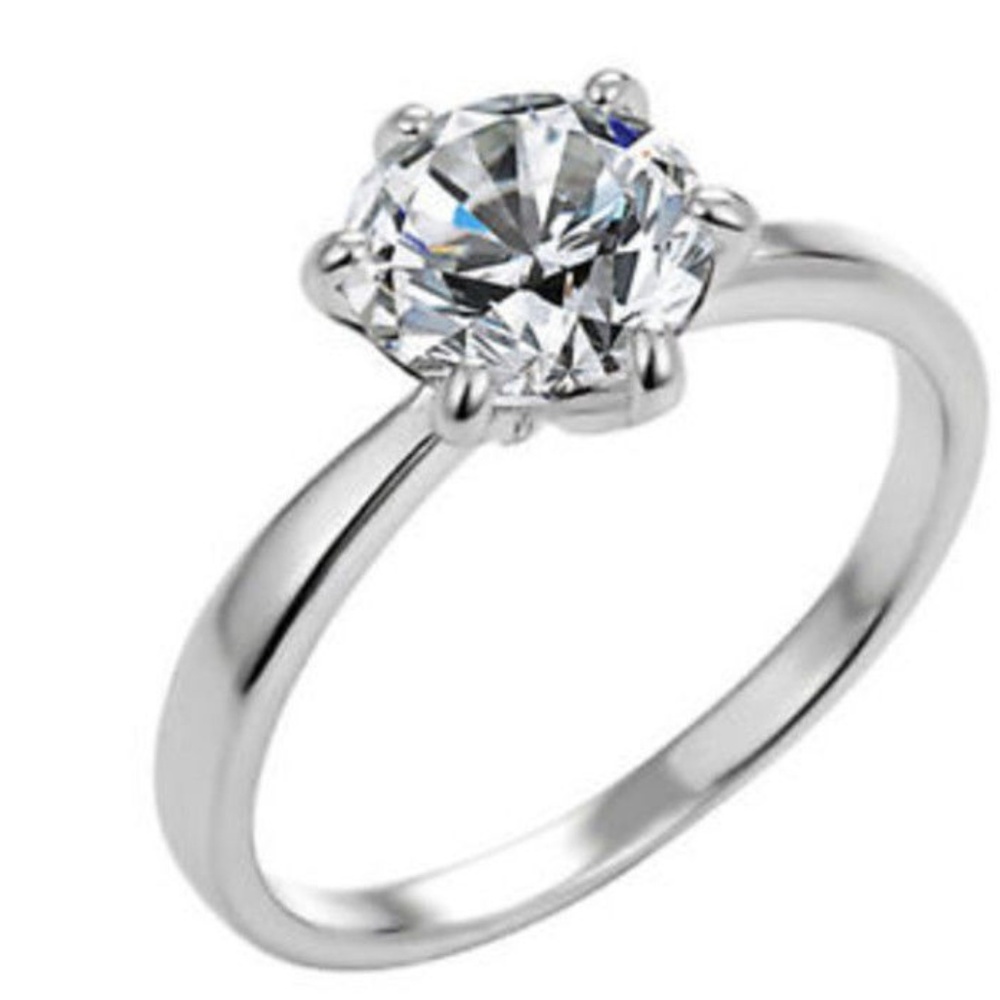 Diamond Engagement Rings 2 Ct Solitaire Diamond